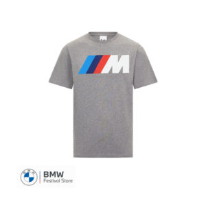 80142864096 BMW M T-Shirt Logo Unisex - Grey, S
