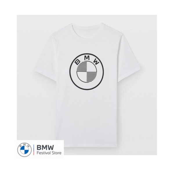 80142864128 BMW T-Shirt Logo black Men - White, S