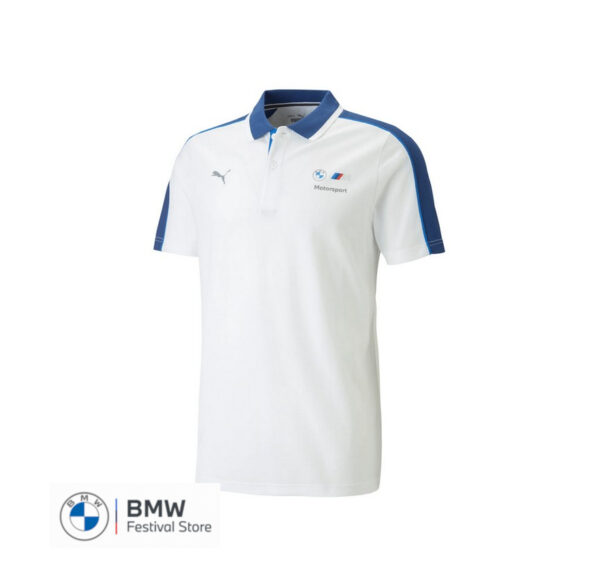 80142864241 BMW M Motorsport Polo Men - White, S