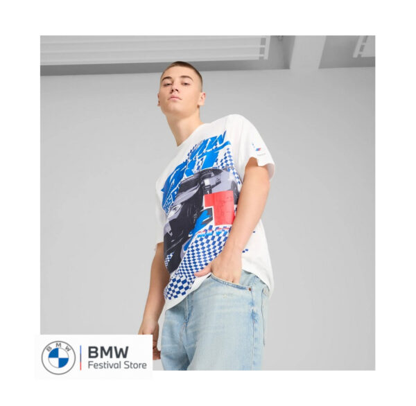 BMW MMS Big Graphic Tee - PUMA White, M