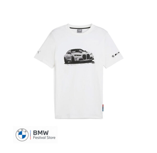 BMW MMS ESS Graphic Tee - PUMA White, L