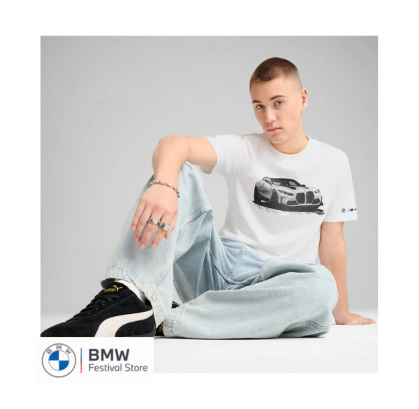BMW MMS ESS Graphic Tee - PUMA White, L