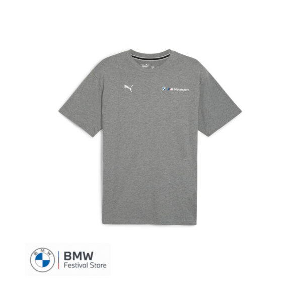 BMW MMS ESS+ Logo Tee - Medium Grey, XL