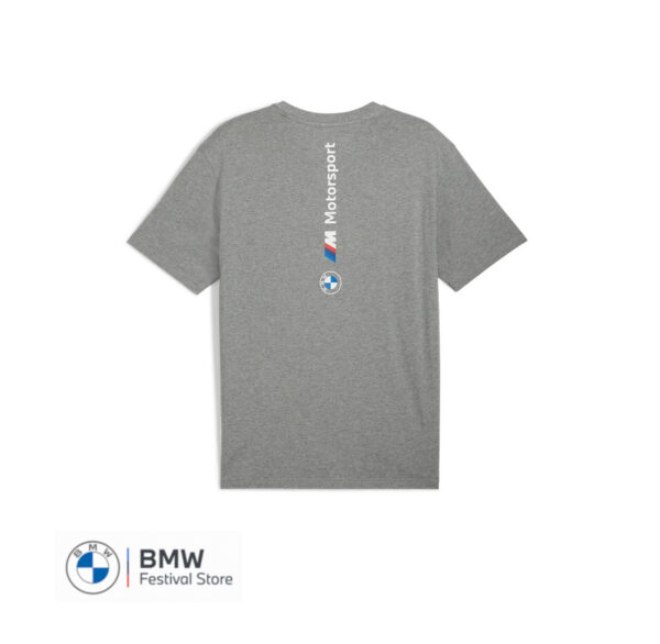 BMW MMS ESS+ Logo Tee - Medium Grey, XL