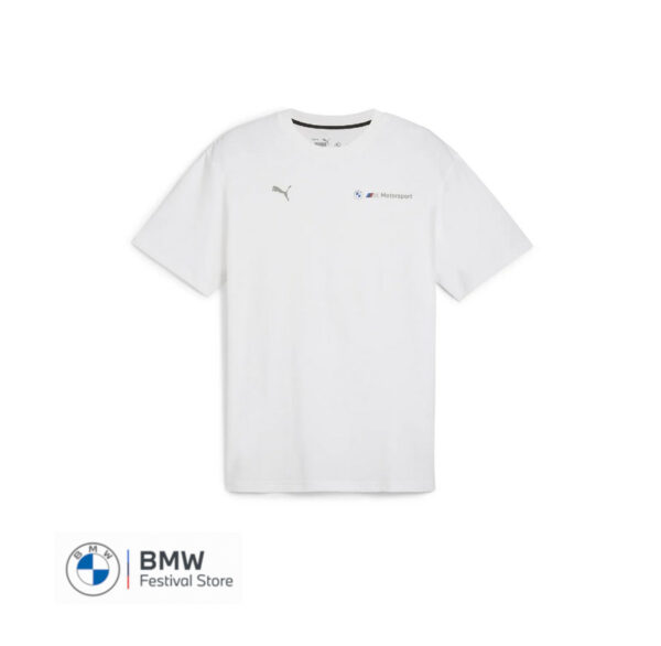 BMW MMS ESS+ Logo Tee - PUMA White, M