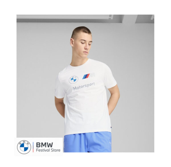 BMW MMS ESS LOGO TEE - White, L
