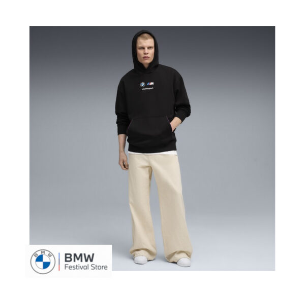 BMW MMS ESS+ Hoodie Fleece - Black, M
