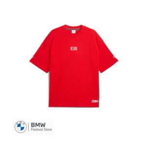 80145B7E1C3 BMW 50Y 3 series Graphic Car Tee - Red, S