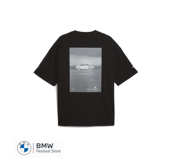 80145B7E1D5A BMW 50Y 3 series Graphic Car Tee - Black, XS