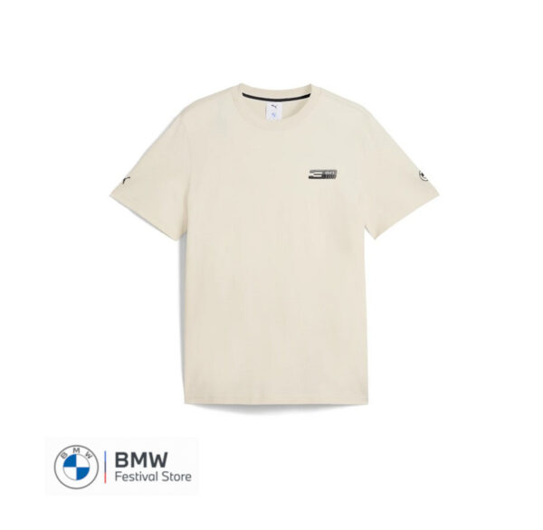 80145B7E1F9 BMW 50Y 3 series Graphic Car Tee 3 - Beige, S