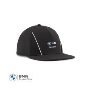 80165B5D0E9 BMW MMS Flat Brim Cap - PUMA Black