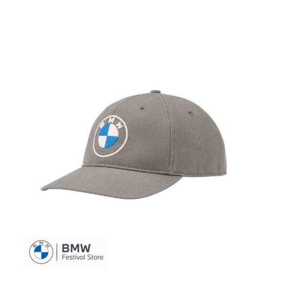80165B5F611 BMW Cap Logo Farbig - Grey