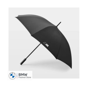 BMW M Stick Umbrella with Logo - Black