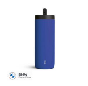 80235B5F657 BMW Large Sport Thermal Mug 530ml - Blue