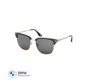 80255B5D147 BMW Metal Frame Sunglasses - Polarized Grey/Smoke