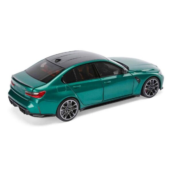 BMW M3 (G80) Miniature Model Car 1:18 - Green