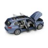 80435A51987-3 BMW X7 Miniature Model Car 1:18 - Blue