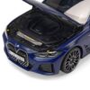 BMW i4 M50 Miniature Model Car 1:18 - Frozen Blue