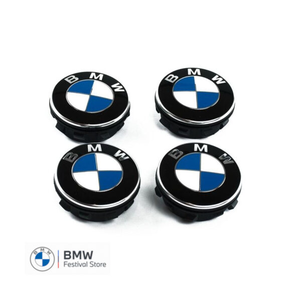 36122455269 Genuine BMW Floating Center Wheel Cap Set for Exx Fxx Series - Diameter 65mm - 36122455269