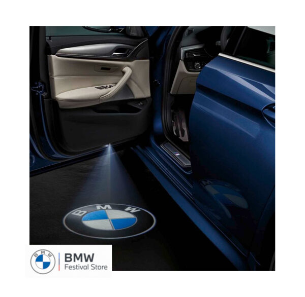 63312468386 Genuine LED Door Projectors - BMW Logo - M Logo - Diameter 68mm - 63312468386
