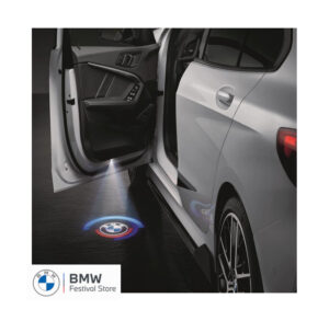 63315A64CE6 Genuine BMW 50th Year Anniversary LED door projectors - Diameter 68mm - 63315A64CE6